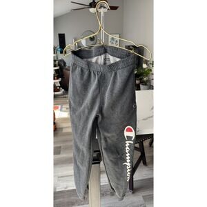 Champion Athletic Jogger Pants Boys Large‎ Gray Active Jogger
